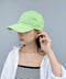 【newhattan】ニューハッタン 無地 ストーン ウォッシュド ツイル ローキャップ 帽子/STONE WASHED TWILL CAP | 4192001 | ライム