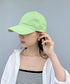 【newhattan】ニューハッタン 無地 ストーン ウォッシュド ツイル ローキャップ 帽子/STONE WASHED TWILL CAP | 4192001 | ライム