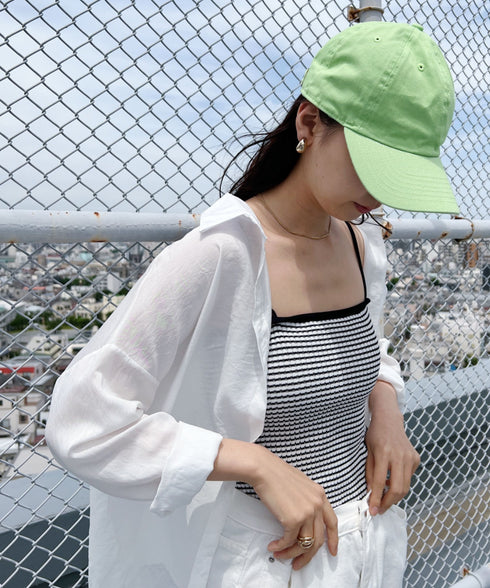 【newhattan】ニューハッタン 無地 ストーン ウォッシュド ツイル ローキャップ 帽子/STONE WASHED TWILL CAP | 4192001 | ライム