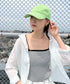【newhattan】ニューハッタン 無地 ストーン ウォッシュド ツイル ローキャップ 帽子/STONE WASHED TWILL CAP | 4192001 | ライム