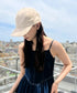 【newhattan】ニューハッタン 無地 ストーン ウォッシュド ツイル ローキャップ 帽子/STONE WASHED TWILL CAP | 4192001 | ライトベージュ