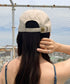 【newhattan】ニューハッタン 無地 ストーン ウォッシュド ツイル ローキャップ 帽子/STONE WASHED TWILL CAP | 4192001 | ライトベージュ