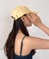 【newhattan】ニューハッタン 無地 ストーン ウォッシュド ツイル ローキャップ 帽子/STONE WASHED TWILL CAP | 4192001 | ライトイエロー