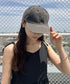 【newhattan】ニューハッタン 無地 ストーン ウォッシュド ツイル ローキャップ 帽子/STONE WASHED TWILL CAP | 4192001 | ライトブラック