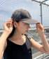 【newhattan】ニューハッタン 無地 ストーン ウォッシュド ツイル ローキャップ 帽子/STONE WASHED TWILL CAP | 4192001 | ライトブラック
