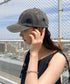 【newhattan】ニューハッタン 無地 ストーン ウォッシュド ツイル ローキャップ 帽子/STONE WASHED TWILL CAP | 4192001 | ライトブラック