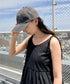 【newhattan】ニューハッタン 無地 ストーン ウォッシュド ツイル ローキャップ 帽子/STONE WASHED TWILL CAP | 4192001 | ライトブラック