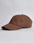 【newhattan】ニューハッタン 無地 ストーン ウォッシュド ツイル ローキャップ 帽子/STONE WASHED TWILL CAP | 4192001 | ダークブラウン