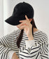 【newhattan】ニューハッタン 無地 ストーン ウォッシュド ツイル ローキャップ 帽子/STONE WASHED TWILL CAP | 4192001 | ブラック
