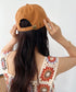 【newhattan】ニューハッタン 無地 ストーン ウォッシュド ツイル ローキャップ 帽子/STONE WASHED TWILL CAP | 4192001 | オレンジ系その他
