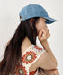 【newhattan】ニューハッタン 無地 ストーン ウォッシュド ツイル ローキャップ 帽子/STONE WASHED TWILL CAP | 4192001 | ライトインディゴブルー
