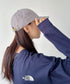 【newhattan】ニューハッタン 無地 ストーン ウォッシュド ツイル ローキャップ 帽子/STONE WASHED TWILL CAP | 4192001 | グレー