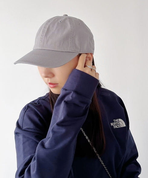 【newhattan】ニューハッタン 無地 ストーン ウォッシュド ツイル ローキャップ 帽子/STONE WASHED TWILL CAP | 4192001 | グレー