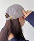 【newhattan】ニューハッタン 無地 ストーン ウォッシュド ツイル ローキャップ 帽子/STONE WASHED TWILL CAP | 4192001 | グレー