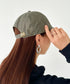 【newhattan】ニューハッタン 無地 ストーン ウォッシュド ツイル ローキャップ 帽子/STONE WASHED TWILL CAP | 4192001 | オリーブ