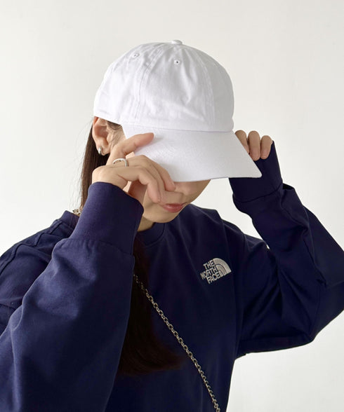 【newhattan】ニューハッタン 無地 ストーン ウォッシュド ツイル ローキャップ 帽子/STONE WASHED TWILL CAP | 4192001 | ホワイト