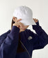 【newhattan】ニューハッタン 無地 ストーン ウォッシュド ツイル ローキャップ 帽子/STONE WASHED TWILL CAP | 4192001 | ホワイト