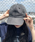 【newhattan】ニューハッタン 無地 ストーン ウォッシュド ツイル ローキャップ 帽子/STONE WASHED TWILL CAP | 4192001 | ライトブラック