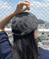 【newhattan】ニューハッタン 無地 ストーン ウォッシュド ツイル ローキャップ 帽子/STONE WASHED TWILL CAP | 4192001 | ライトブラック