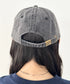 【newhattan】ニューハッタン 無地 ストーン ウォッシュド ツイル ローキャップ 帽子/STONE WASHED TWILL CAP | 4192001 | ライトブラック