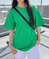 【GILDAN】ギルダン/ 色・サイズ展開豊富 半袖無地 クルーネック Tシャツ ウルトラコットン100% 6.0oz ベーシック無地カットソー ビッグサイズ 5部袖 1/2スリーブ | 2192032 | グリーン