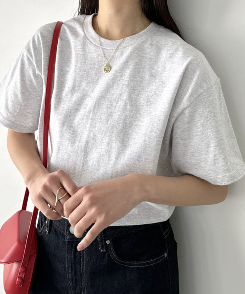 【GILDAN】ギルダン/ 色・サイズ展開豊富 半袖無地 クルーネック Tシャツ ウルトラコットン100% 6.0oz ベーシック無地カットソー ビッグサイズ 5部袖 1/2スリーブ | 2192032 | アッシュグレー