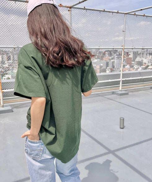 【GILDAN】ギルダン/ 色・サイズ展開豊富 半袖無地 クルーネック Tシャツ ウルトラコットン100% 6.0oz ベーシック無地カットソー ビッグサイズ 5部袖 1/2スリーブ | 2192032 | ダークグリーン