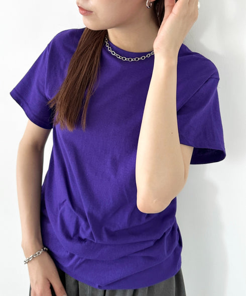 【GILDAN】ギルダン/ 色・サイズ展開豊富 半袖無地 クルーネック Tシャツ ウルトラコットン100% 6.0oz ベーシック無地カットソー ビッグサイズ 5部袖 1/2スリーブ | 2192032 | パープル