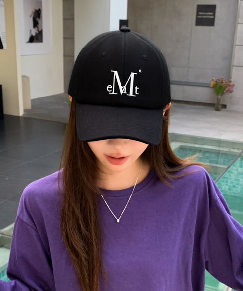 【別注・限定カラー登場】MUCENT(ムセント)/ブランド直輸入正規品 シグネチャー ロゴ ベースボール キャップ サイズ調整可能/SIGNATURE BALL CAP | AT5244039 | ブラック系その他4