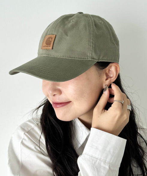 Carhartt(カーハート) /ウォッシュ加工 オデッサ キャップ 帽子/Odessa Cap | 5192001 | オリーブ
