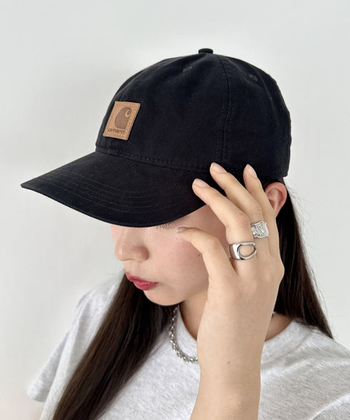Carhartt(カーハート) /ウォッシュ加工 オデッサ キャップ 帽子/Odessa Cap | 5192001 | ブラック