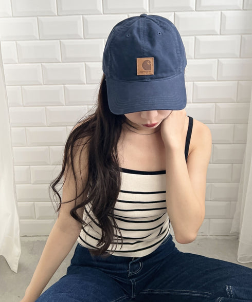 Carhartt(カーハート) /ウォッシュ加工 オデッサ キャップ 帽子/Odessa Cap | 5192001 | ネイビー
