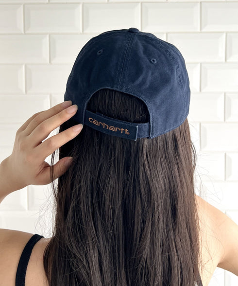 Carhartt(カーハート) /ウォッシュ加工 オデッサ キャップ 帽子/Odessa Cap | 5192001 | ネイビー
