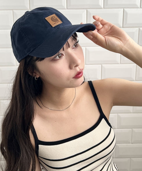 Carhartt(カーハート) /ウォッシュ加工 オデッサ キャップ 帽子/Odessa Cap | 5192001 | ネイビー