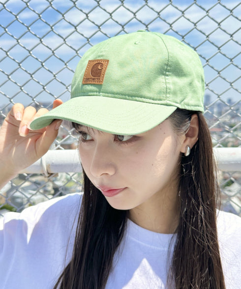 Carhartt(カーハート) /ウォッシュ加工 オデッサ キャップ 帽子/Odessa Cap | 5192001 | ライトグリーン