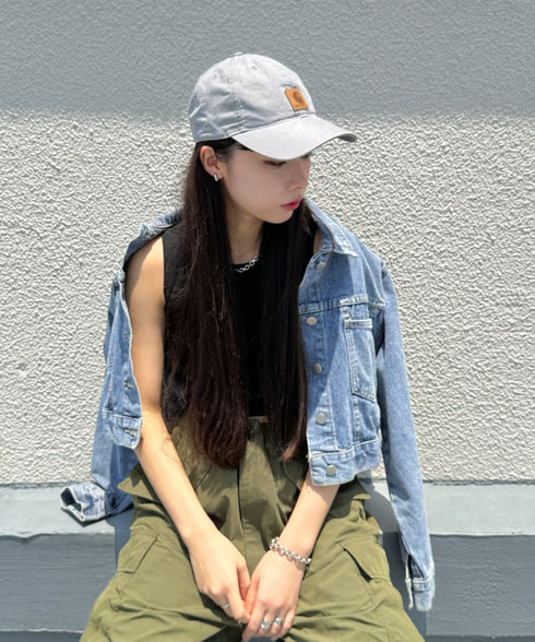 Carhartt(カーハート) /ウォッシュ加工 オデッサ キャップ 帽子/Odessa Cap | 5192001 | グレー