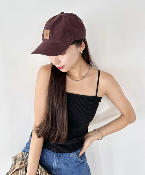Carhartt(カーハート) /ウォッシュ加工 オデッサ キャップ 帽子/Odessa Cap | 5192001 | ワインレッド