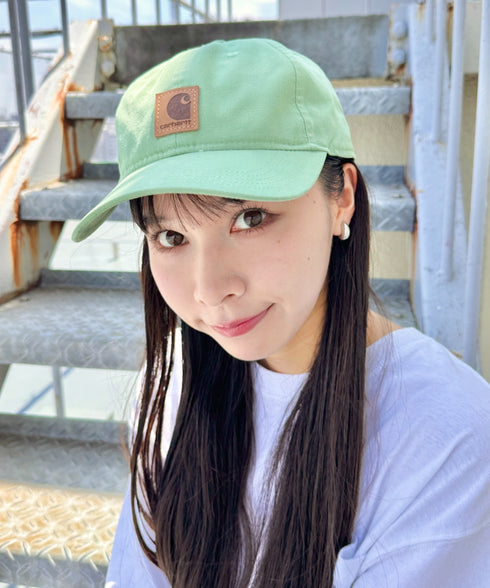 Carhartt(カーハート) /ウォッシュ加工 オデッサ キャップ 帽子/Odessa Cap | 5192001 | ライトグリーン