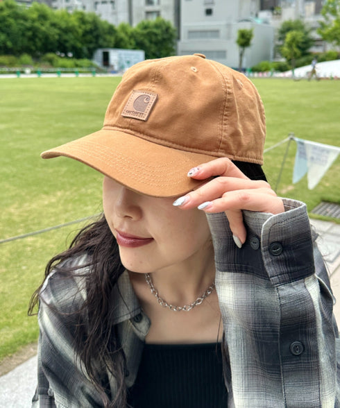 Carhartt(カーハート) /ウォッシュ加工 オデッサ キャップ 帽子/Odessa Cap | 5192001 | ブラウン