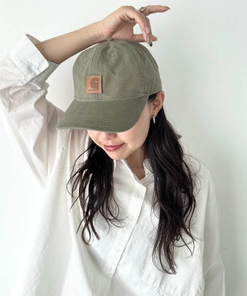 Carhartt(カーハート) /ウォッシュ加工 オデッサ キャップ 帽子/Odessa Cap | 5192001 | オリーブ