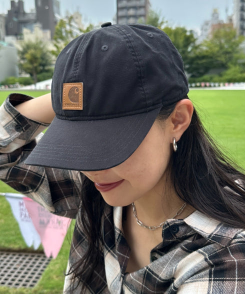 Carhartt(カーハート) /ウォッシュ加工 オデッサ キャップ 帽子/Odessa Cap | 5192001 | ブラック