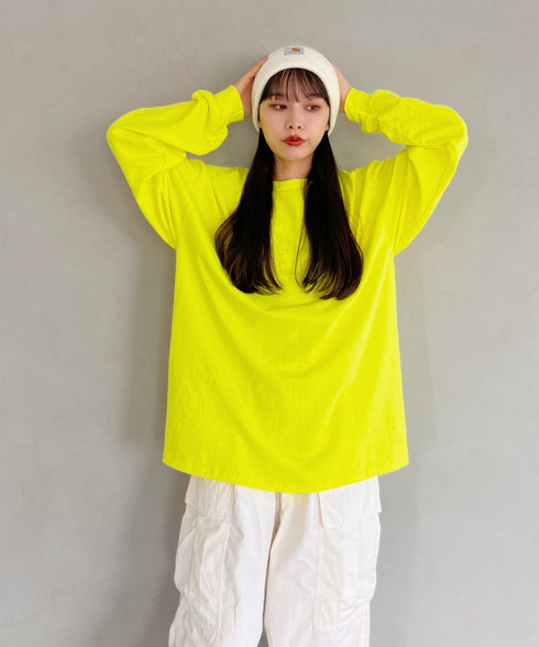 GILDAN(ギルダン) /ベーシック ロングスリーブ Tシャツ コットン ビッグシルエット オーバーサイズ サイズカラバリ豊富 長袖 ロンT 6.0オンス | 2193062 | グリーン系その他