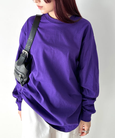 GILDAN(ギルダン) /ベーシック ロングスリーブ Tシャツ コットン ビッグシルエット オーバーサイズ サイズカラバリ豊富 長袖 ロンT 6.0オンス | 2193062 | パープル
