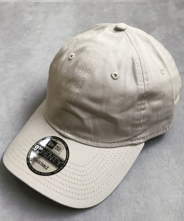 NEW ERA(ニューエラ)/9TWENTY BLANKCAP /無地 ロゴなし ブランクキャップ NE201 帽子 | 5192010 | サンドベージュ