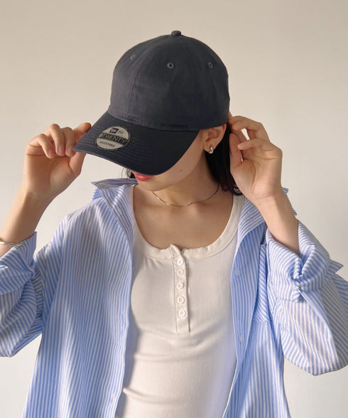NEW ERA(ニューエラ)/9TWENTY BLANKCAP /無地 ロゴなし ブランクキャップ NE201 帽子 | 5192010 | グレー