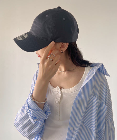 NEW ERA(ニューエラ)/9TWENTY BLANKCAP /無地 ロゴなし ブランクキャップ NE201 帽子 | 5192010 | グレー