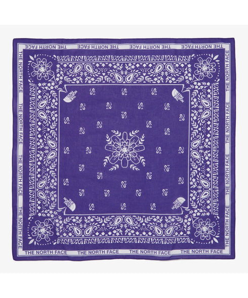 THE NORTH FACE(ザ・ノースフェイス)/コットン プリント バンダナ スカーフ/BANDANA_PAISLEY_80'S/PINE CONE | IM6243034 | パープル