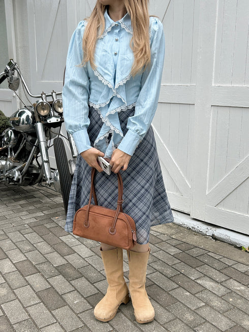 suede shoulder bag | SL1243604 | ブラウン