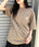 Carhartt(カーハート) /USA規格 ヘビーウェイト ルーズフィット ポケT ビッグサイズ オーバーサイズ ユニセックス ポケット付き コットン 半袖 Tシャツ 5部袖 1/2スリーブ | L2202001 | ベージュ