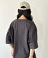 Carhartt(カーハート) /USA規格 ヘビーウェイト ルーズフィット ポケT ビッグサイズ オーバーサイズ ユニセックス ポケット付き コットン 半袖 Tシャツ 5部袖 1/2スリーブ | L2202001 | チャコールグレー